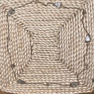 Slate Gray and gold Kendra Scott